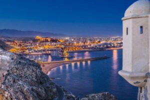 Vistas de Almería desde la Alcazaba